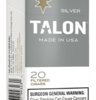 TALON FILTER CIGAR SILVER 10/20PK