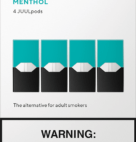 JUUL PODS MENTHOL 3% 4PK 8CT