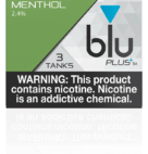 BLU FLAVOR TANK MENTHOL 5/3CT