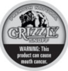 GRIZZLY SNUFF 5CAN