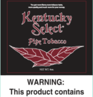 Kentucky Sel Pipe Tob Red 6oz