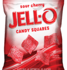 JELLO SQUARES SOUR CHERRY 4.5OZ