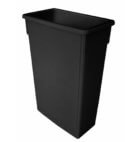 TRASH CAN 23 GAL BLK PLTC023K 1CT