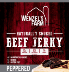 WENZEL BEEF JERKY PEPPERED 3OZ