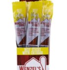 WENZEL BEEF CHEDDAR TWIN 16CT