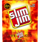 SLIM JIM 2/$1 GRVTY FEED DSP 100CT