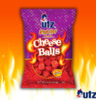 UTZ CHEESE BALLS RED HOT 2.5OZ