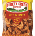 TURKEY CRK PORKSKIN HOT 4OZ
