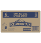 WATER ICE MOUNTAIN SPRING 6/1GAL