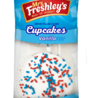 FRESHLEY CUPCAKE CRMY VANILLA 6CT