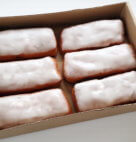 DONUT LONG JOHN WHT ICED 24CT