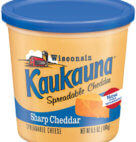 KAUKAUNA SHRP CHEDD CHSE SPRD 8 OZ