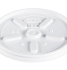 LID PL 12JL WHITE VENT DART 10/100
