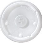 LID PL FLAT STRAW LCTS-44 10/100