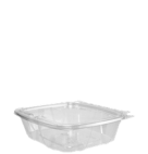 CONTAINER PL 24OZ W/FLAT LID 2/100