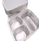 Pan Foil W/board Lid 3c 250ct