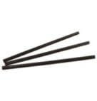 STRAW 6″ BLACK FAT 6/500CT