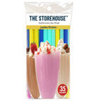 SALUTE STRAWS SUPER WIDE 35PC