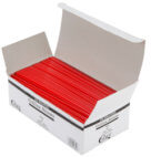 STRAW 8 RED FAT 6/400CT