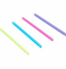 STRAW 6 ASST NEON FAT 6/500CT