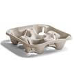 CARRIER 4 CUP BEIGE PULP 300CT