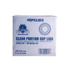 Lid Pl Portion Cup 4oz 50/50
