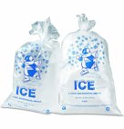 BAG PL ICE W/TIES 8# 1M