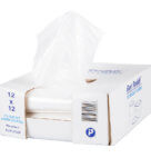 BAG PL ICE BUCKET 12X12 CLEAR 1M